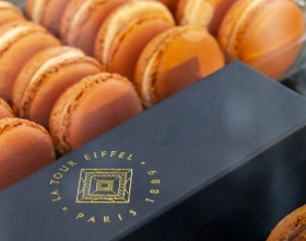 Pierre Hermé Macarons at the Eiffel Tower